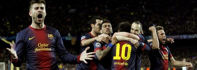 BARCELONA-MILAN 4-0: MOMENTUL CARE LIPSEA